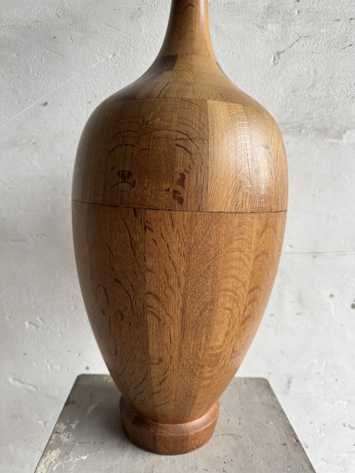 Sculptural Wooden Vase