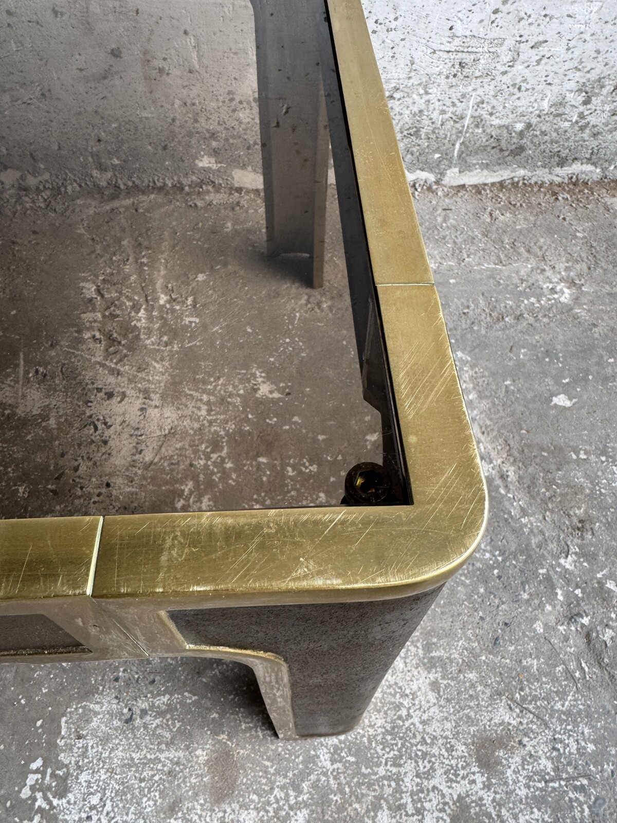 Solid Bronze Side Tables by Peter Van Heeck, Belgium, 1970s