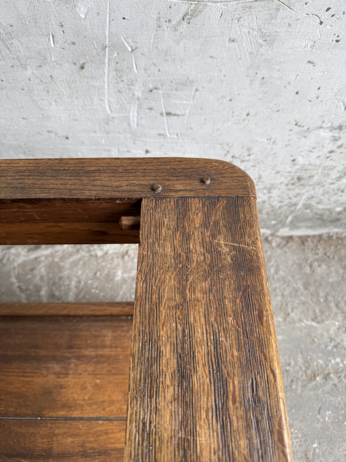 Stone and Wood Coffee Table