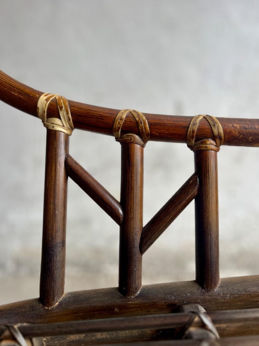 Vintage Rattan Armchairs(6pcs) from McGurie, 1970s